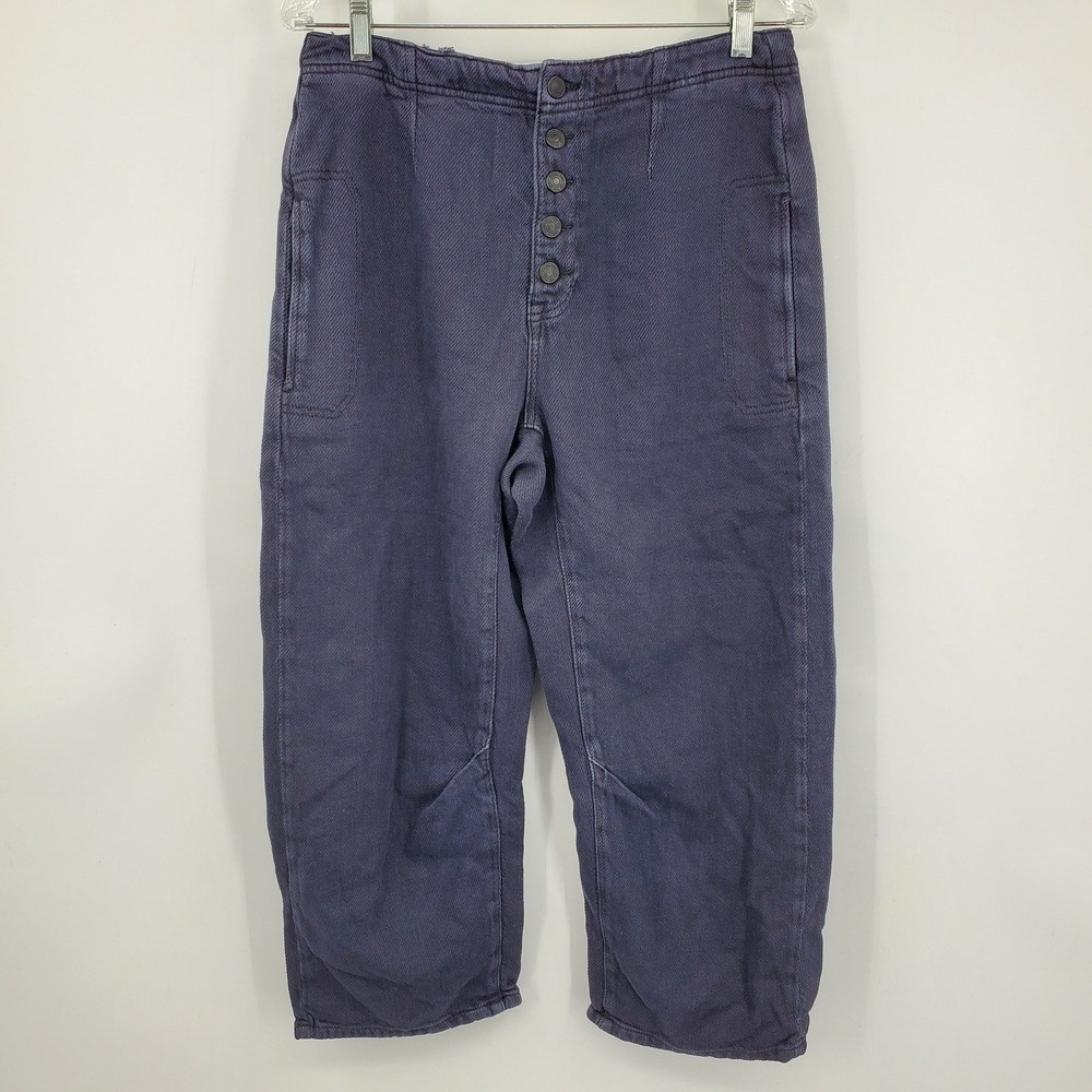 We The Free Women's Flare Wide Leg Jeans in Faded Navy